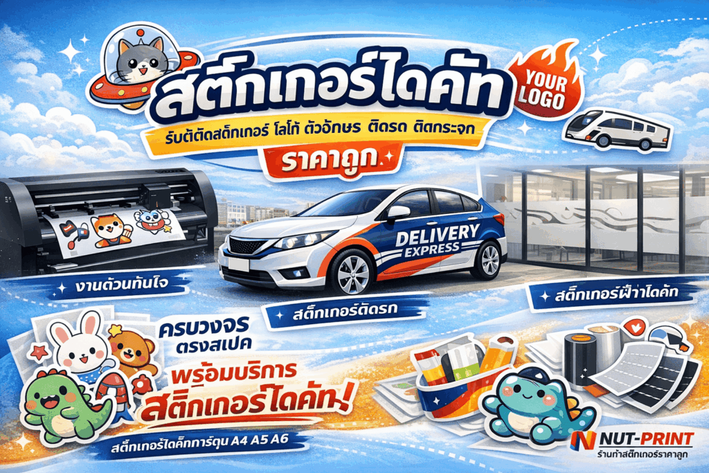 สติ๊กเกอร์ไดคัท