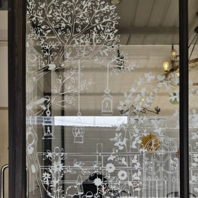 สติ๊กเกอร์ตกแต่งร้านอาหาร