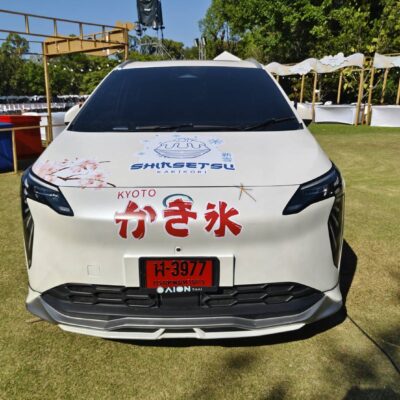 สติ๊กเกอร์ไดคัทติดรถ
