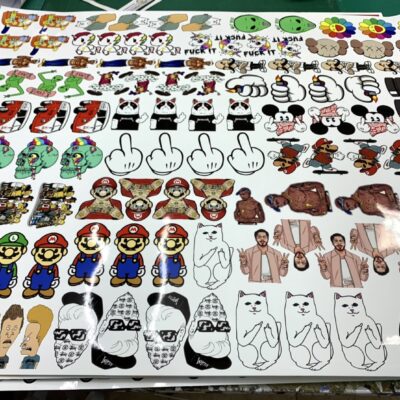 พิมพ์สติ๊กเกอร์การ์ตูน
