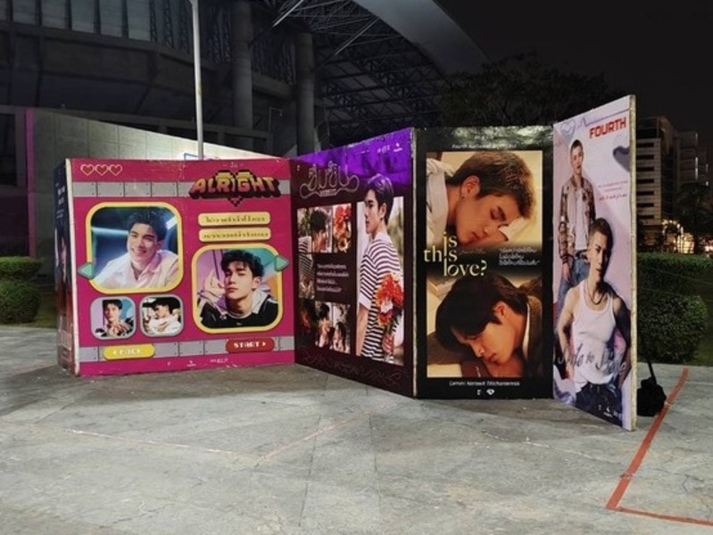 สติ๊กเกอร์ Backdrop Photo Wall สติ๊กเกอร์ Backdrop Photo Wall
