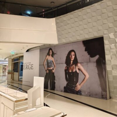 สติ๊กเกอร์ตกแต่งบูธ Exhibition