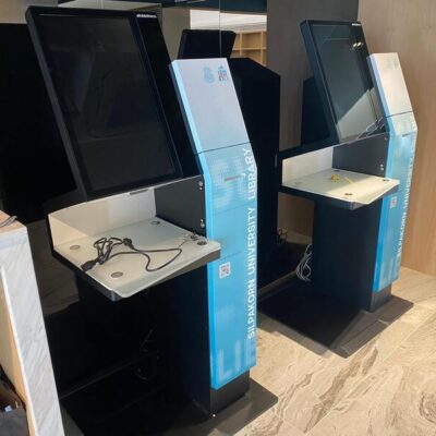 สติ๊กเกอร์ติดตู้ Kiosk