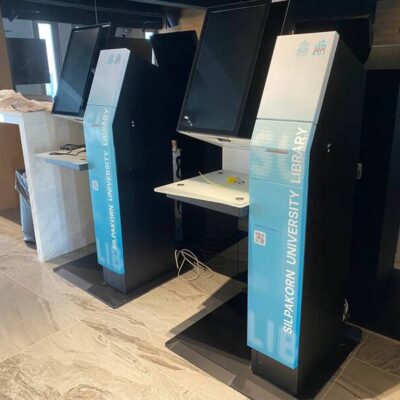 สติ๊กเกอร์ติดตู้ Kiosk