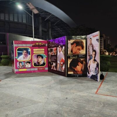 สติ๊กเกอร์พื้นที่งานอีเวนท์